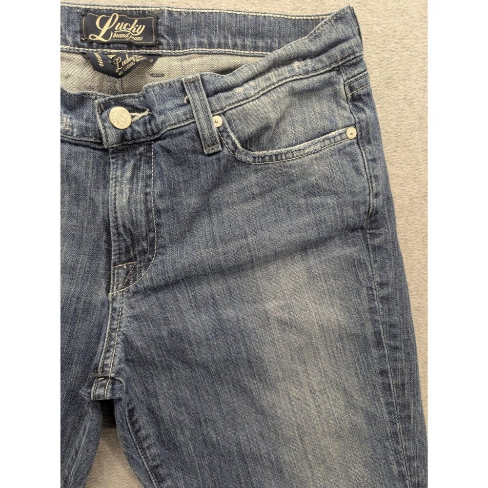 Lucky Brand Bartlett Sweet N Low Jeans Womens 10 Blue Bootcut Stretch 30x28 - Picture 3 of 15